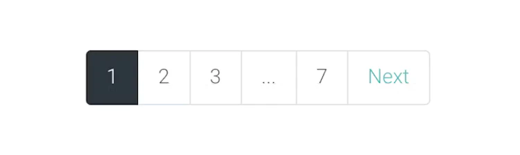Pagination example