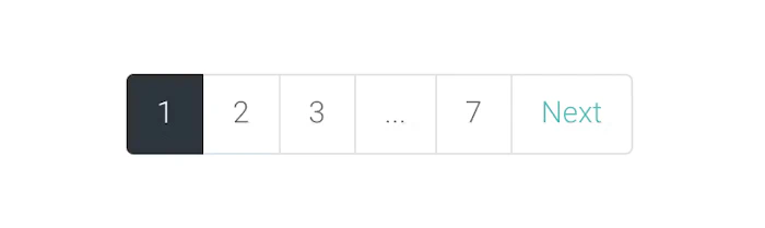 Pagination example