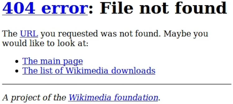 404 error example