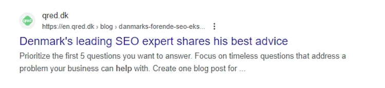 Examples of well-optimized SEO title tags