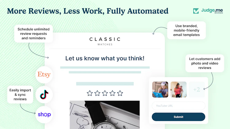 Product review stars in Google search results