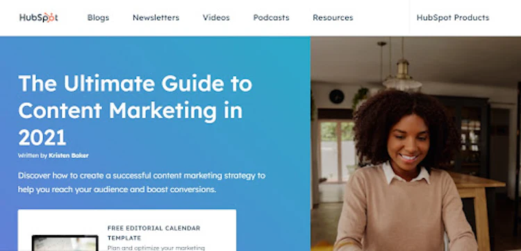 Hubspot content