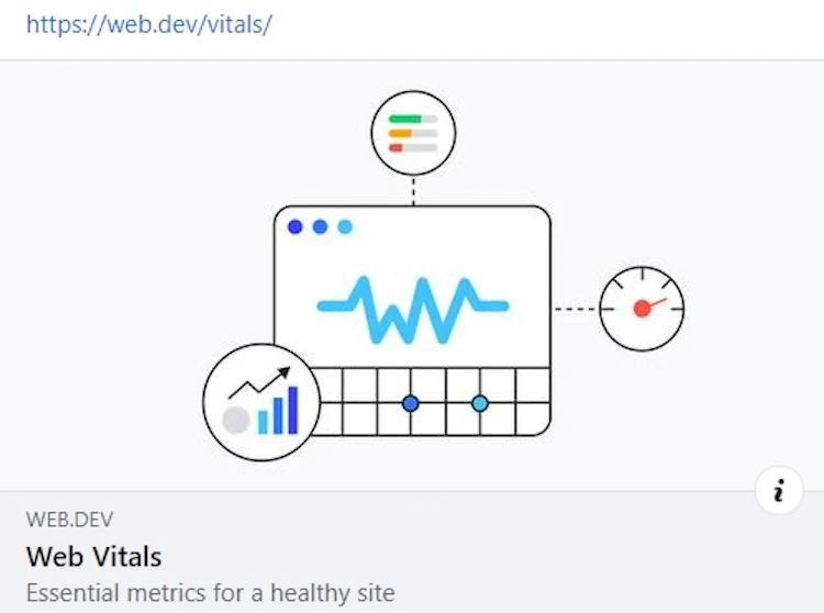 Web vitals OG tags