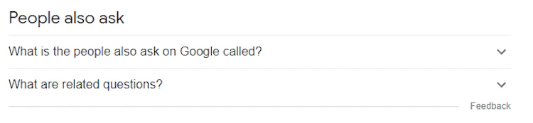 People also ask