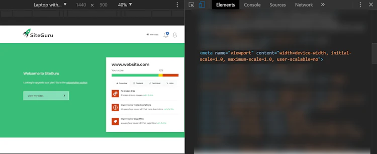viewport example